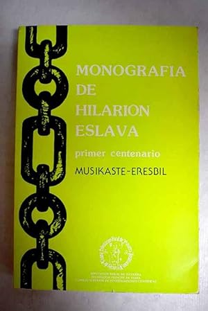 Seller image for Monografa de Hilarin Eslava for sale by Alcan Libros