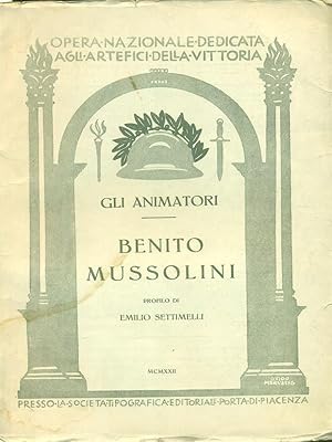 Imagen del vendedor de Benito Mussolini a la venta por Miliardi di Parole