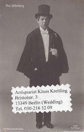 Max Pallenberg - Österreichischer Schauspieler, Sänger und Komiker ( 1877 - 1934 )