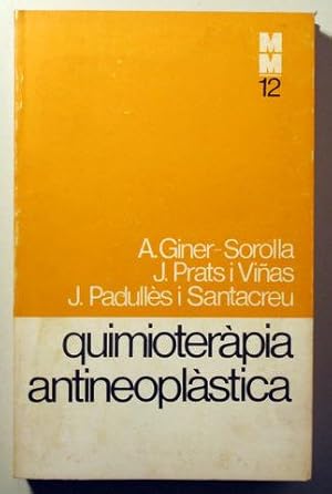 Imagen del vendedor de QUIMIOTERPIA ANTINEOPLSTICA - Barcelona 1976 a la venta por Llibres del Mirall