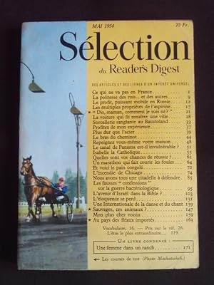 Sélection du Reader's Digest - Mai 1954