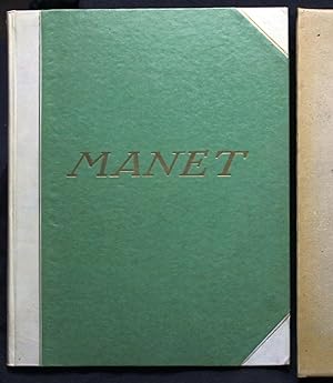Edouard Manet. Die seltene Vorzugsausgabe, die neben dem farbigen Original- Holzschnitt nach der ...