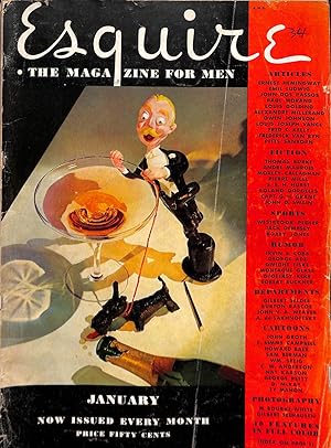 Esquire The Magazine For Men January 1933