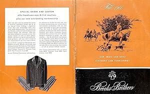 Brooks Brothers Fall 1966 Men's And Boys' Clothing And Furnishings