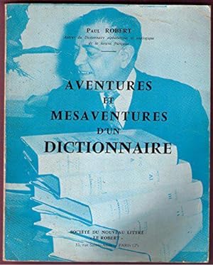 Bild des Verkufers fr Aventures et msaventures d'un dictionnaire zum Verkauf von JLG_livres anciens et modernes