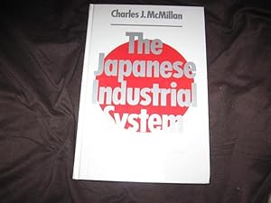Seller image for The Japanese industrial system [ Second, Revised Edition ] for sale by Works on Paper