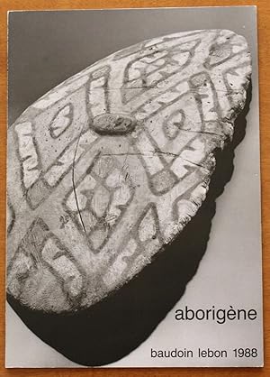 Image du vendeur pour Aborigne - Baudoin Lebon - 1988 mis en vente par Bouquinerie Spia