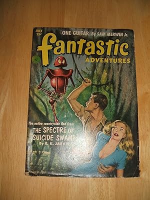 Image du vendeur pour Fantastic Adventures July 1952 mis en vente par biblioboy