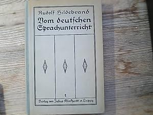 Seller image for Vom deutschen Sprachunterricht in der Schule und von deutscher Erziehung und Bildung berhaupt. for sale by Antiquariat Bookfarm