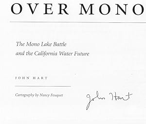 Storm over Mono: The Mono Lake Battle and the California Water Future (SIGNED FIRST EDITION)