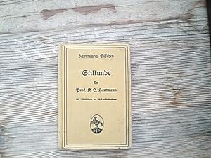 Imagen del vendedor de Stilkunde. Sammlung Gschen, 80 a la venta por Antiquariat Bookfarm