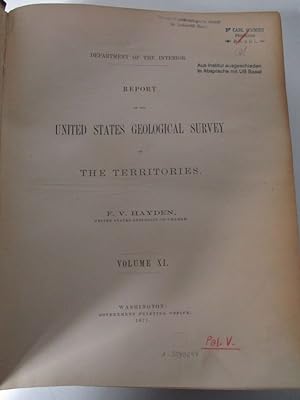 Bild des Verkufers fr Monographs of North American Rodentia. (= Report of the United States Geological Survey Of The Territories, Vol. 11) zum Verkauf von Antiquariat Bookfarm