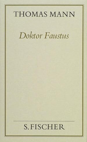 Image du vendeur pour Doktor Faustus (Frankfurter Ausgabe Band 1) mis en vente par BuchWeltWeit Ludwig Meier e.K.
