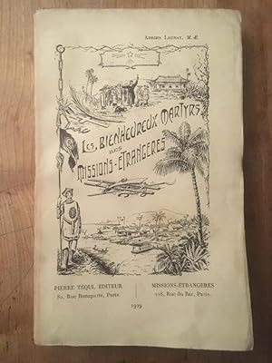 Seller image for Les bienheureux martyrs de la socit des Missions Etrangres for sale by Librairie des Possibles
