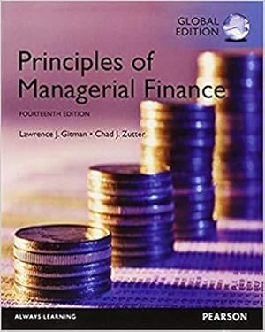 Seller image for Principles of Managerial Finance, 14e for sale by READINGON LLC