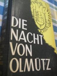 Die Nacht von Olmütz Roman - signierte Ausgabe