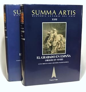 SUMMA ARTIS - HISTORIA GENERAL DEL ARTE - VOL. XXXI Y XXXII - El Grabado en España (2 Tomos)