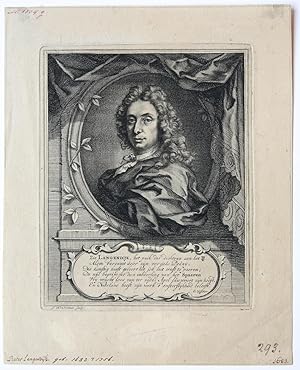 Portrait of Pieter Langendijk (tekenaar Pieter Langendijk).