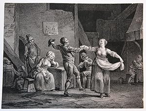 Peasants in an inn (boeren in een herberg).