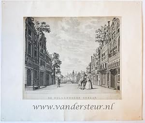 Bild des Verk�ufers f�r De Hollandsche Straat. zum Verkauf von Goltzius