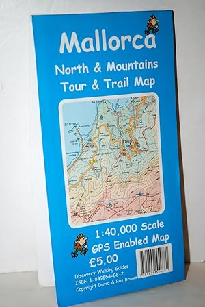 Bild des Verkufers fr Mallorca North and Mountains Tour and Trail Map 2002 zum Verkauf von Nugget Box  (PBFA)