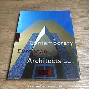 Contemporary European Architects. Volume III.