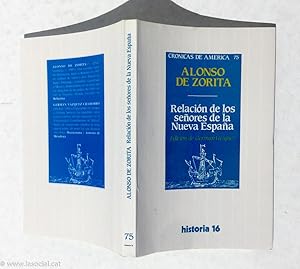 Imagen del vendedor de Relacio?n de los sen?ores de la Nueva Espan?a a la venta por La Social. Galera y Libros