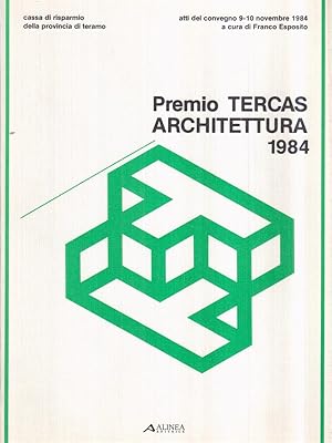 Bild des Verkufers fr Premio Tercas Architettura 1984 zum Verkauf von Librodifaccia