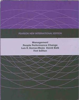 Seller image for Management__People Performance Change__First Edition__New International Edition for sale by San Francisco Book Company