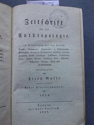 Zeitschrift fuer Anthropologie