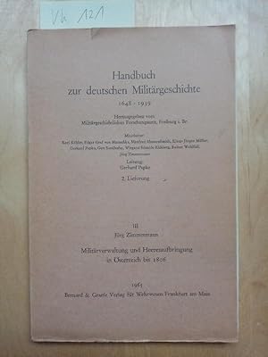 Sammlung von Bestimmungen des Preußischen Kriegsministeriums und der Militaer-Intendanturen ueber...