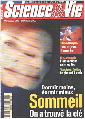 Seller image for Science & vie n 996 / sommeil on a trouv la cl for sale by librairie philippe arnaiz