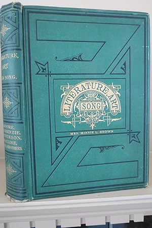 LITERATURE, ART & SONG Moore's Melodies & American Poems; a Biography, & a Critical Review of Lyr...