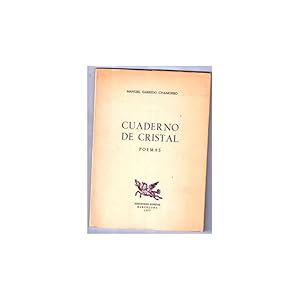 Imagen del vendedor de CUADERNO DE CRISTAL. POEMAS a la venta por Librera Salamb