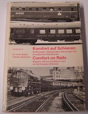 Seller image for Komfort Auf Schienen -- Comfort on Rails: Sleepers, Diners and Saloon-Cars on the European Railways (Archiv Nr. 8) for sale by Books of Paradise