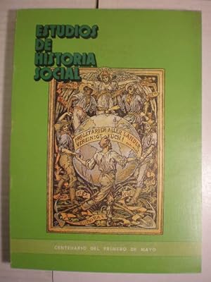 Imagen del vendedor de Estudios de Historia Social Nums. 38-39 - Ao 1986 Julio-Diciembre. Centenario del Primero de Mayo a la venta por Librera Antonio Azorn