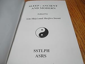 Seller image for Sleep: Ancient and Modern for sale by Eastburn Books