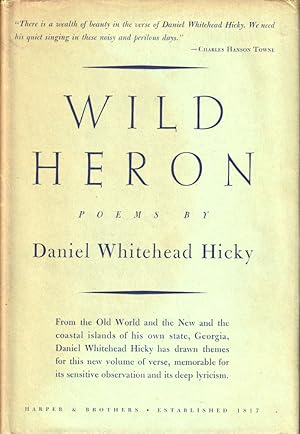 Seller image for Wild Heron for sale by Kenneth Mallory Bookseller ABAA