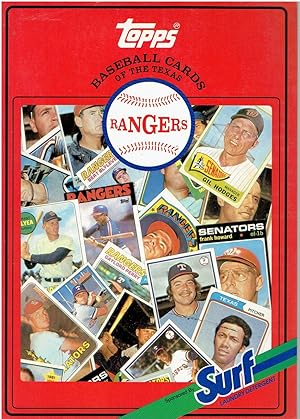 Bild des Verkufers fr Topps Baseball Cards of the Texas Rangers zum Verkauf von Manian Enterprises