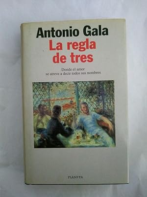 Imagen del vendedor de La regla de tres a la venta por Libros Ambig