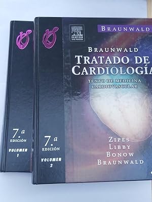 Imagen del vendedor de Braunwald Tratado de Cardiologa, texto de medicina cardiovascular. Volumen 1 y 2 a la venta por Libros Ambig