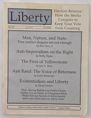 Image du vendeur pour Liberty Vol. 2 No. 5 (May 1989) (Libertarian Magazine) mis en vente par Bloomsbury Books