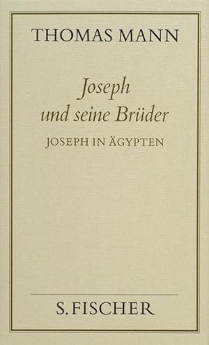 Bild des Verkufers fr Joseph und seine Brder III. Joseph in gypten ( Frankfurter Ausgabe) : Joseph in gypten zum Verkauf von AHA-BUCH GmbH