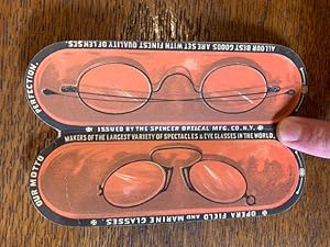 Spencer Optical Mfc. Co. Celliod Spectacles and Eye Glasses