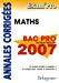 Seller image for Mathmatiques Bac Pro Secteur Tertiaire : Annales Corriges for sale by RECYCLIVRE