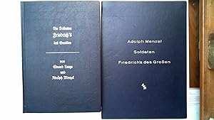 Bild des Verkufers fr Die Soldaten Friedrich's des Grossen (Nachdruck der Ausgabe 1853) + Kassette mit seperaten Farbendrucken, zum Verkauf von Antiquariat Maiwald