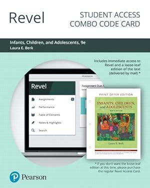 Imagen del vendedor de Infants, Children, and Adolescents Combo Access Code Card a la venta por GreatBookPrices