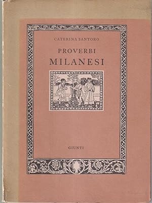 Seller image for Proverbi milanesi for sale by Librodifaccia