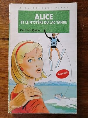 Image du vendeur pour Alice et le mystre du lac Taho 1997 - QUINE Caroline alias KEENE Carolyn - Bibliothque verte Enfantina mis en vente par Artax