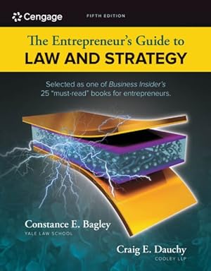 Imagen del vendedor de Entrepreneur's Guide to Law and Strategy a la venta por GreatBookPricesUK